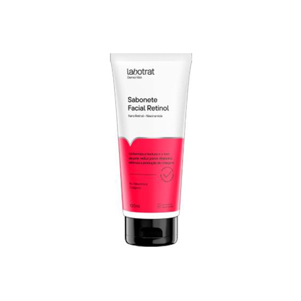 Sabonete Facial Retinol Dermo Skin Labotrat 100Ml.