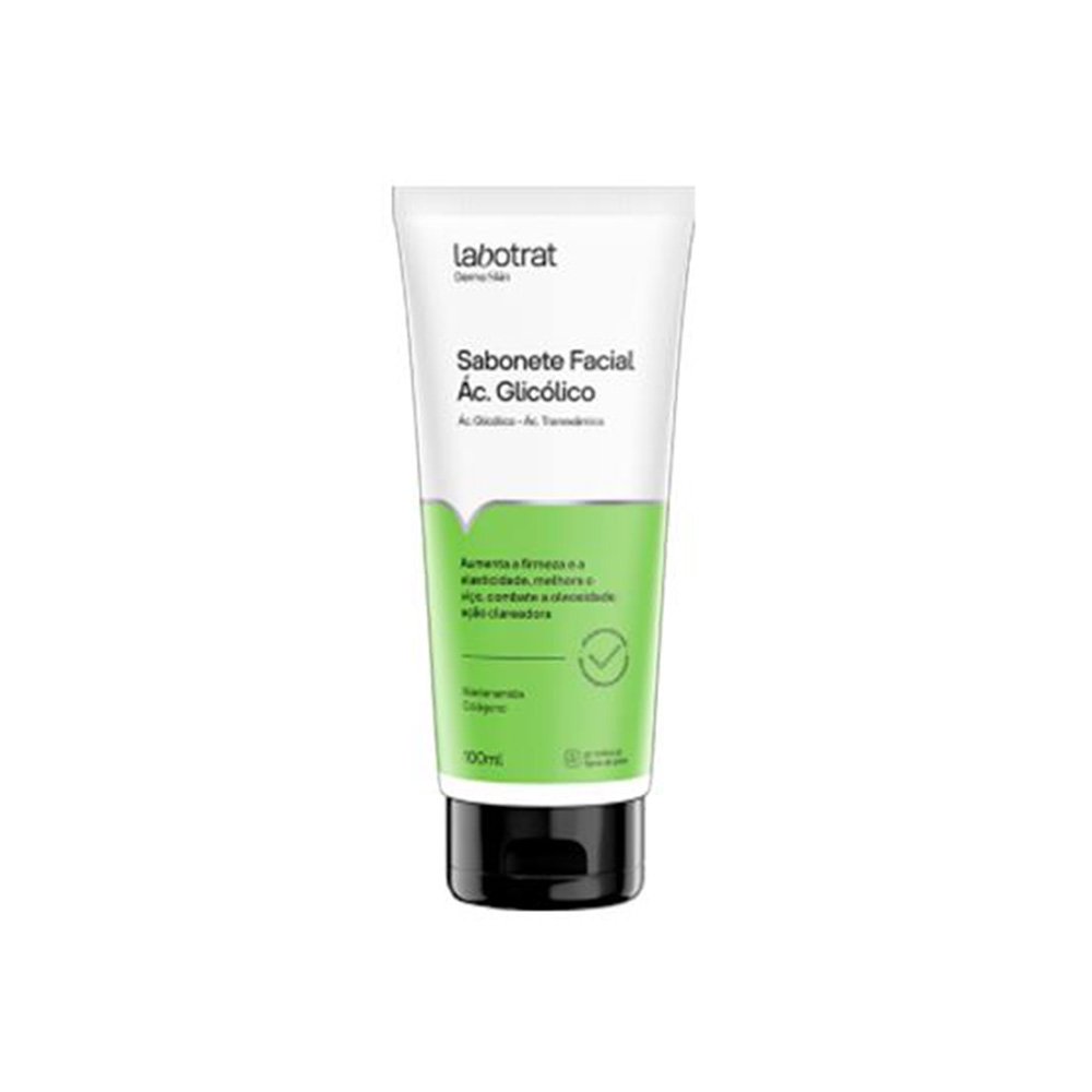 Sabonete Facial Ácido Glicólico Dermo Skin Labotrat 100Ml.