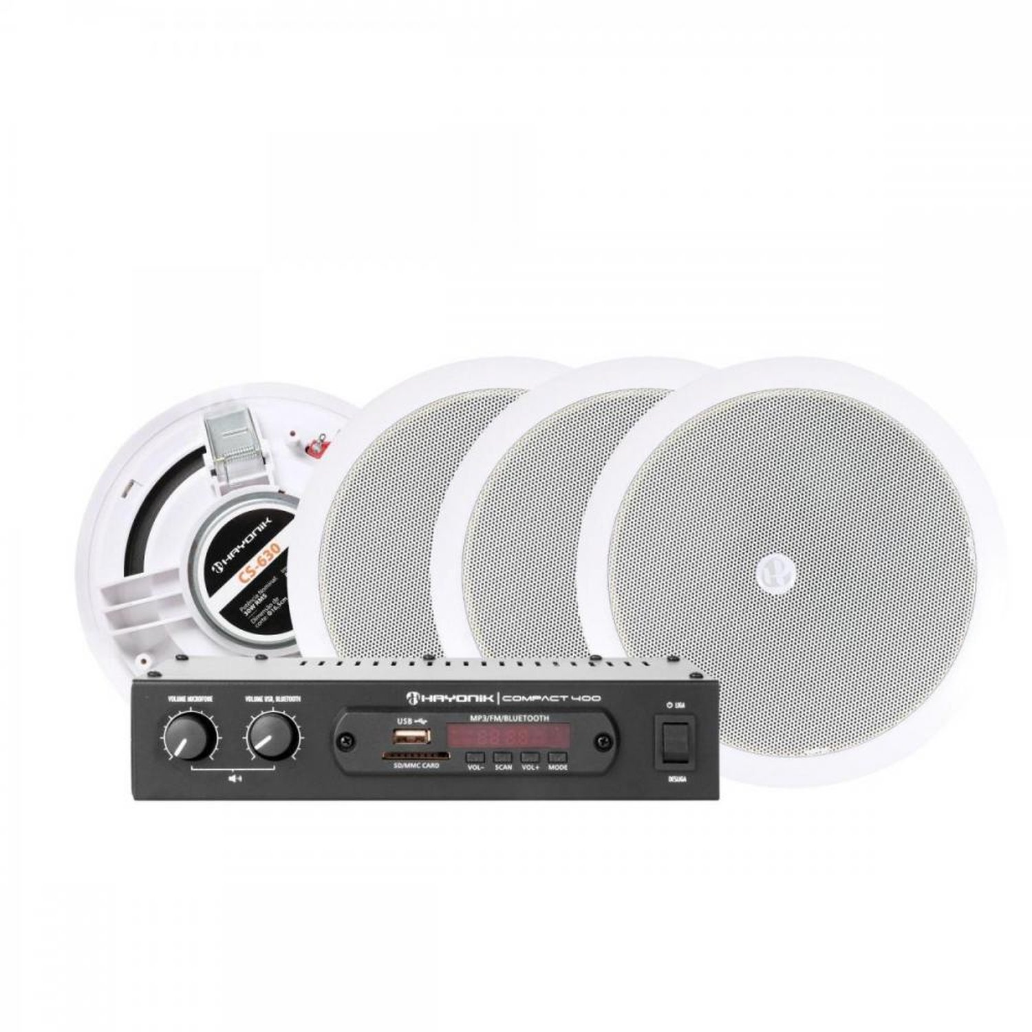 Kit Som Ambiente Compact400 Cs630
