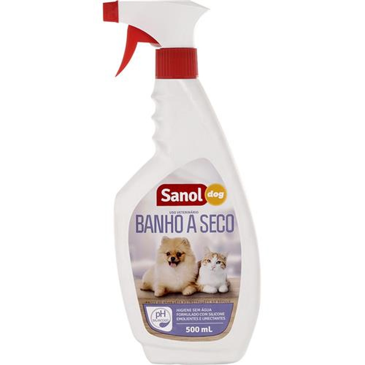 Shampoo Tonalizante De Pêlos Claros Sanol Dog 12X500Ml