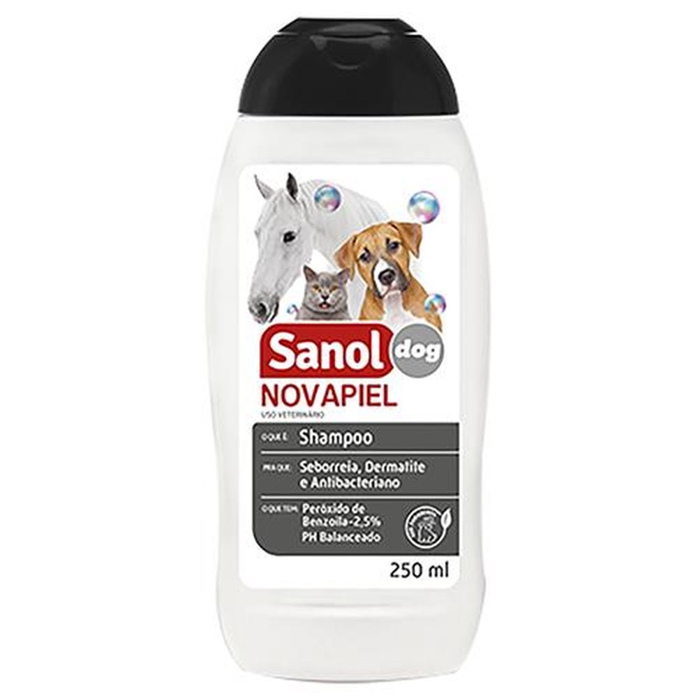 Shampoo Sanol Dog Novapiel 24X250 Ml