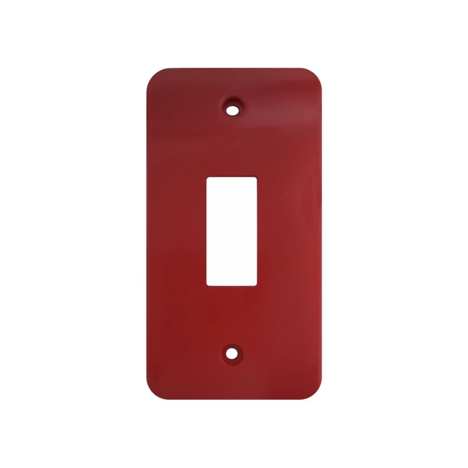 Tampa Normal 1 Tecla Vermelho 1/2"E 3/4"
