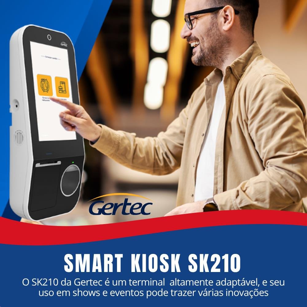 Terminal Auto-Atendimento Gertec Sk210