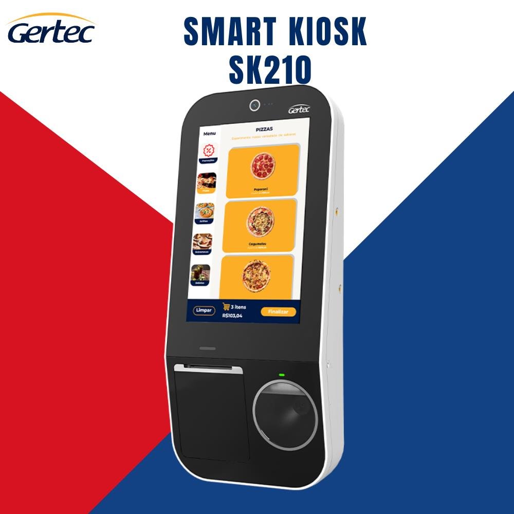 Terminal Auto-Atendimento Gertec Sk210