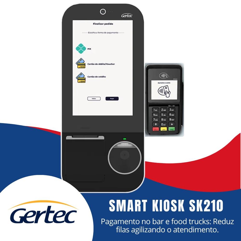 Terminal Auto-Atendimento Gertec Sk210