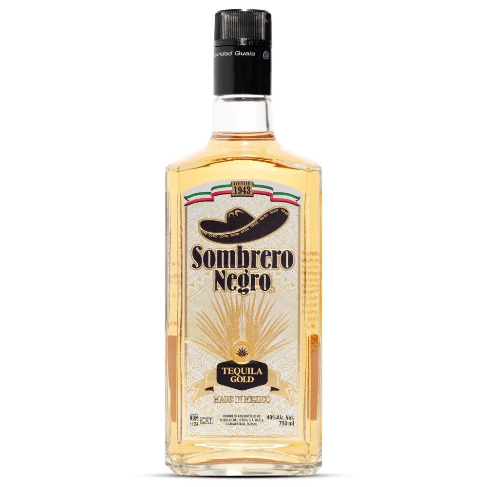 Tequila Sombrero Negro Gold 750Ml