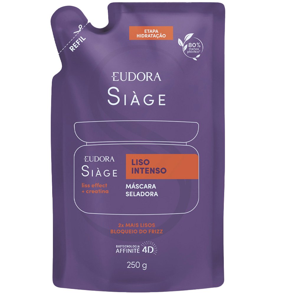 Mascara Siage Refil Liso Intenso 250g