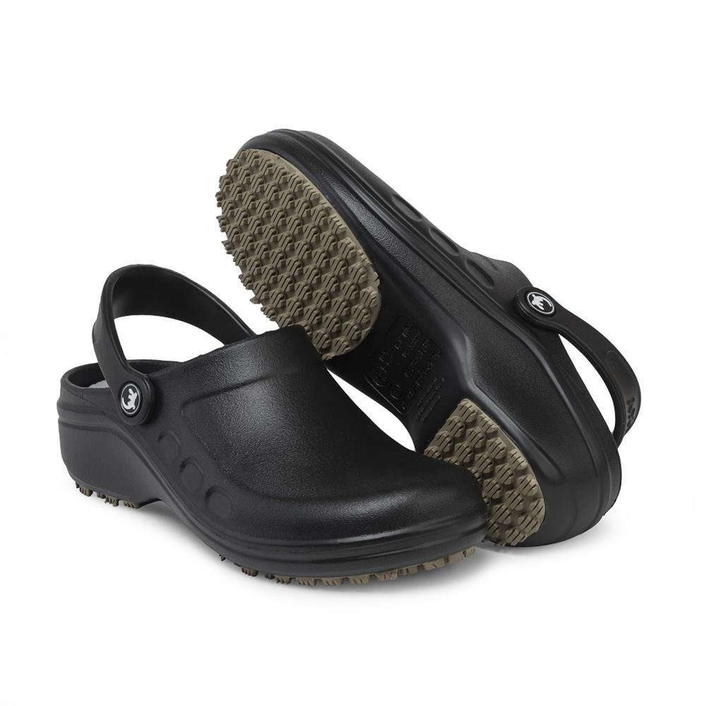 Tamanco Ocupacional Sticky Shoes Clog - CA 49.860 - SSC - Preto Tamanho 39