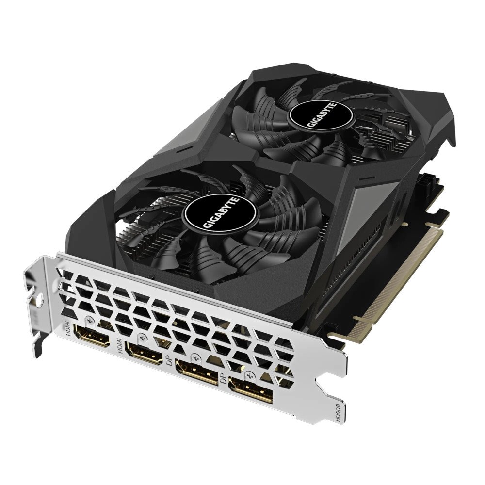 Placa De Vídeo Gigabyte Geforce Rtx 3050 Windforce Oc V2, 6gb Gddr6, Gv-N3050wf2ocv2-6gd