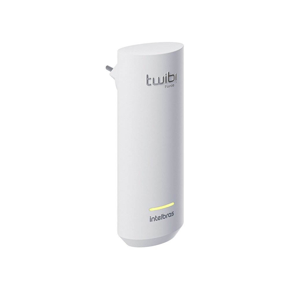 Roteador Wi-Fi Twibi Force Plug Giga, Extensor Mesh, 4750187, Intelbras
