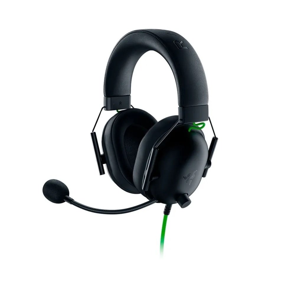 Fone Headset Gamer Blackshark V2 X Wired Gaming Razer, Preto, Surround 7.1 P2, Rz0403240100r, Razer