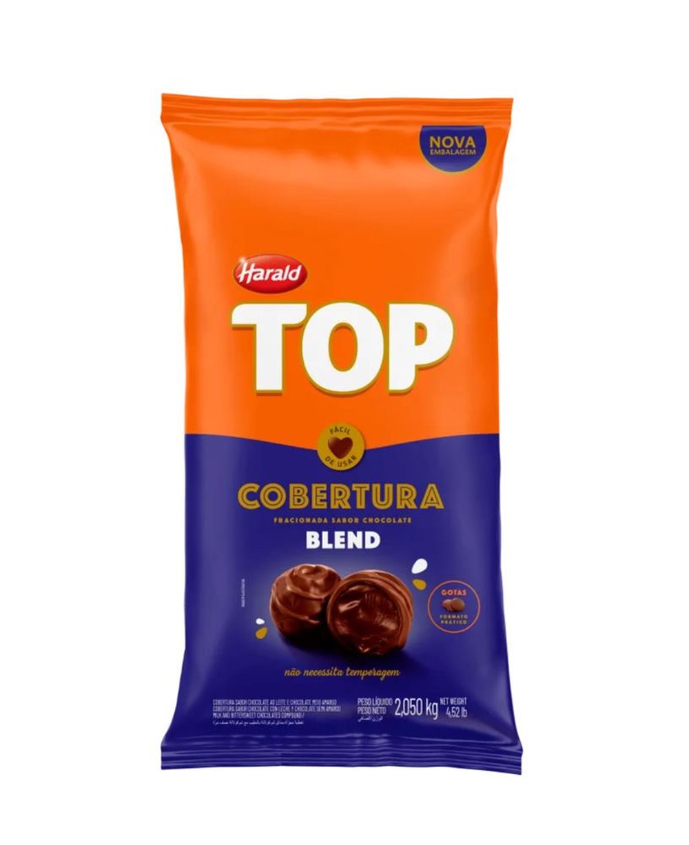 Chocolate Harald Cobertura Gotas Top Blend 2,050K