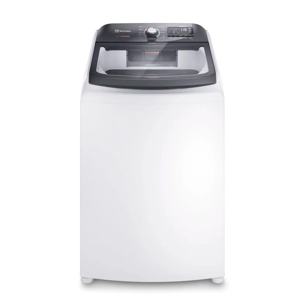 Máquina De Lavar Electrolux 18Kg Branca Premium Care Com Cesto Inox E Sem Agitador (Lei18)