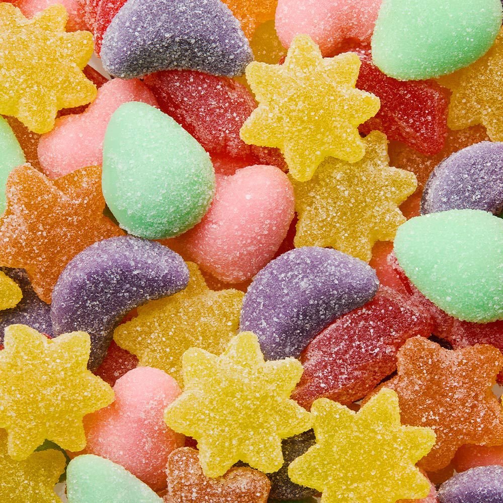 Bala Fini Gelatina Mix Surpresa Sabores Sortidos 80g - Embalagem com 12 Unidades