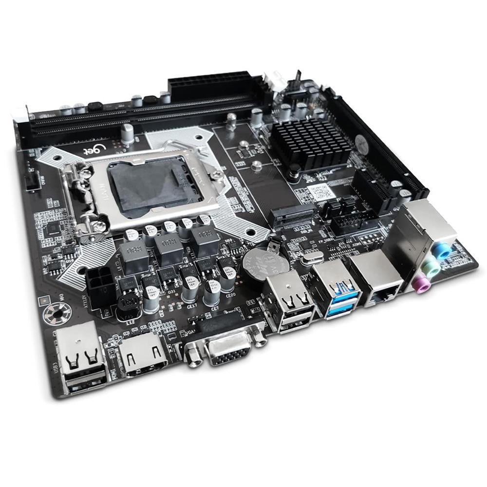Placa Mãe Get H81 M2 Lga 1150 Ddr3, Suporte Intel 4° Geração, Sata M.2 Hdmi Vga Usb 3.0 Micro Atx