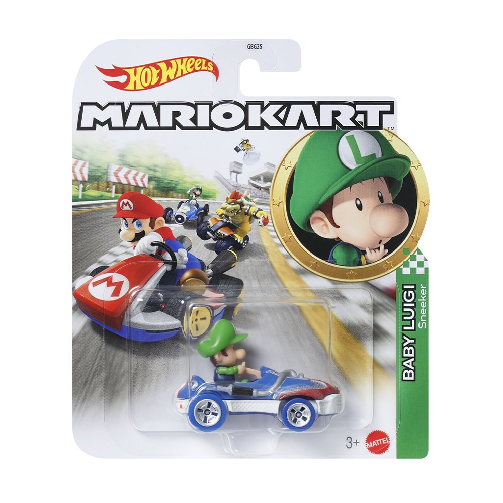Carrinho Hot Wheels Mario Kart GBG5 Sortido