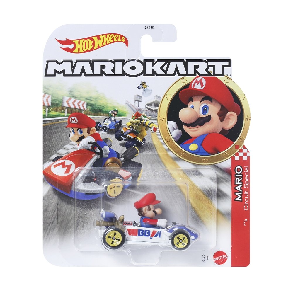 Carrinho Hot Wheels Mario Kart GBG5 Sortido