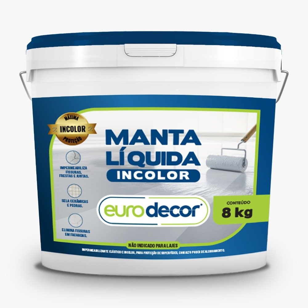Manta Líquida Eurodecor 8 Kg Incolor