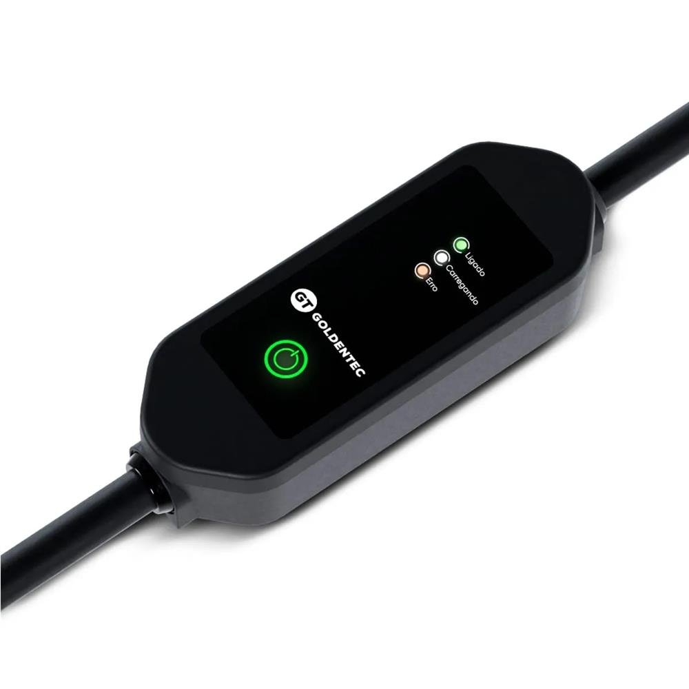 Carregador De Veículo Elétrico Goldentec Portátil 7,4Kw