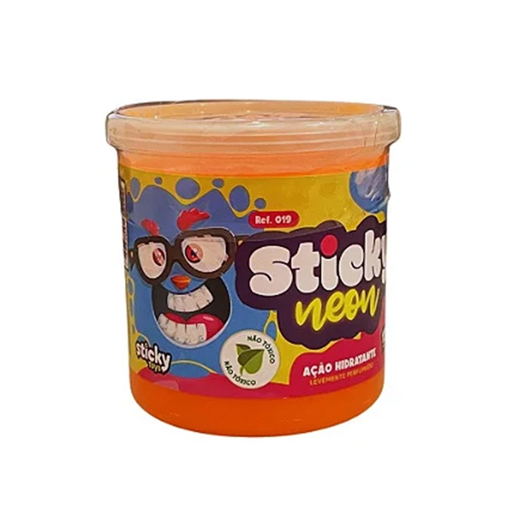 Stiky Note Slime Sticky Neon Slime Sortido 130G 019 Sticky Toy | Martins Atacado