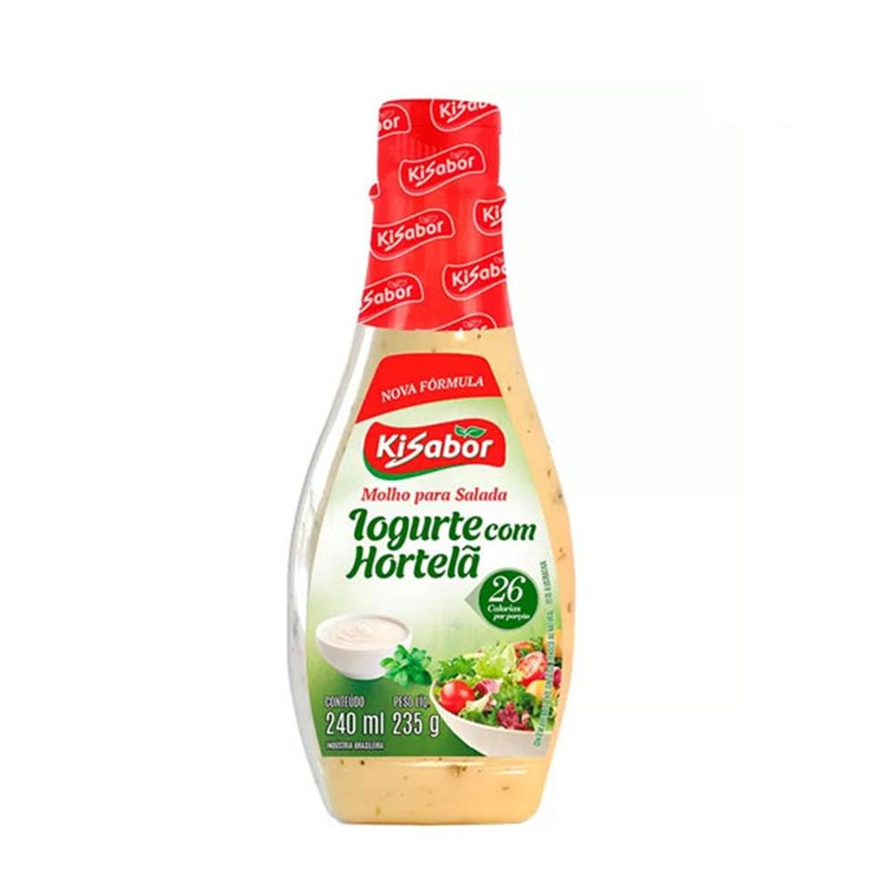 Molho Para Salada Iogurte Com Hortelã Ki Sabor 240G