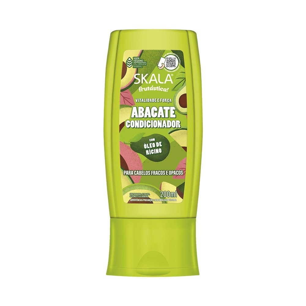 Kit Shampoo 325ml + Condicionador 200ml Skala Bomba Abacate