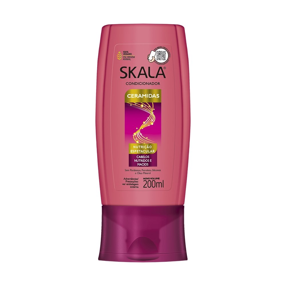 Kit Shampoo 325ml + Condicionador Skala Ceramidas Plus 200ml