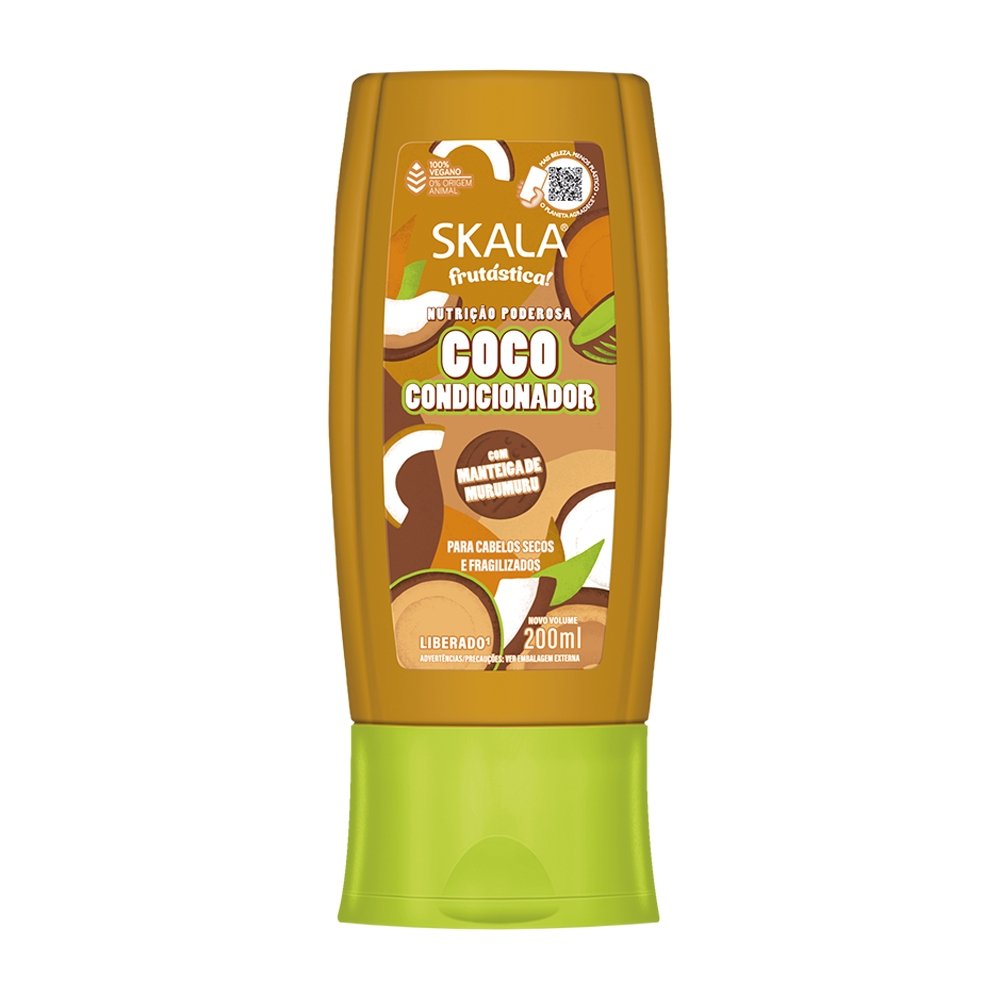 Shampoo 325ml + Condicionador Skala Coco 200ml