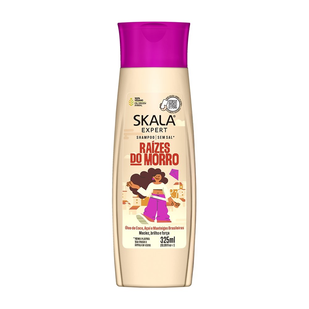 Kit Shampoo 325ml + Condicionador 200ml Skala Raízes do Morro