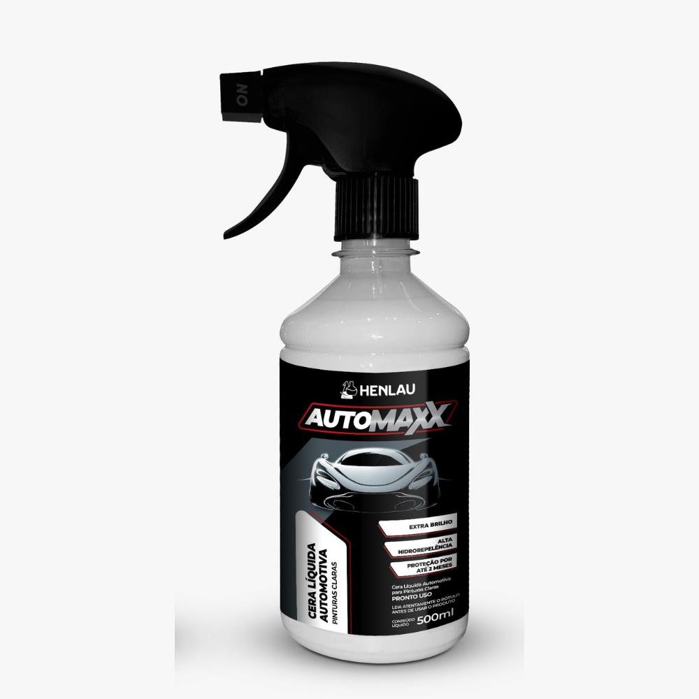 Cera Automotiva Líquida Pintura Clara 500Ml