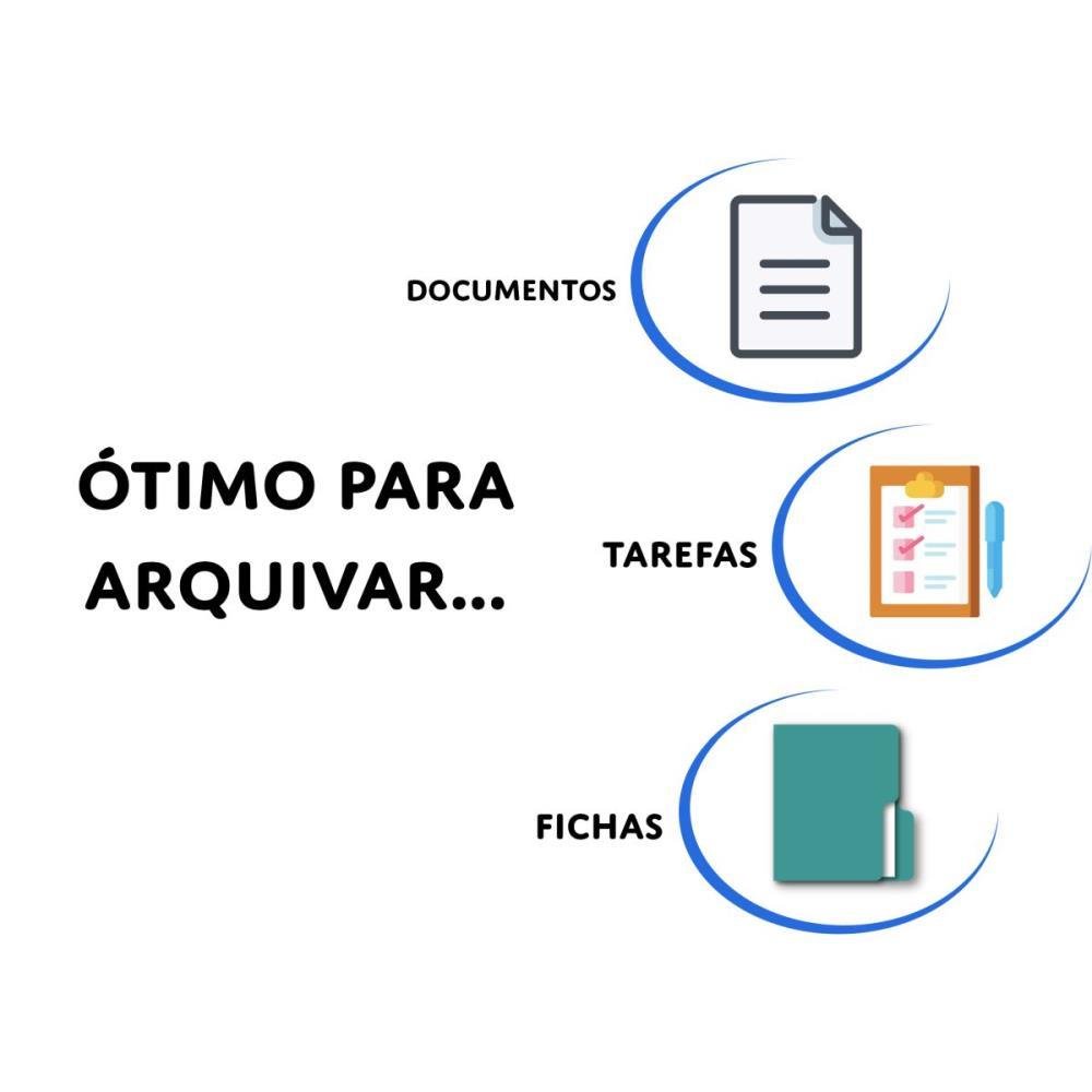 Fichário De Pvc Personnalite A4 75Mm 4 Argolas Branco