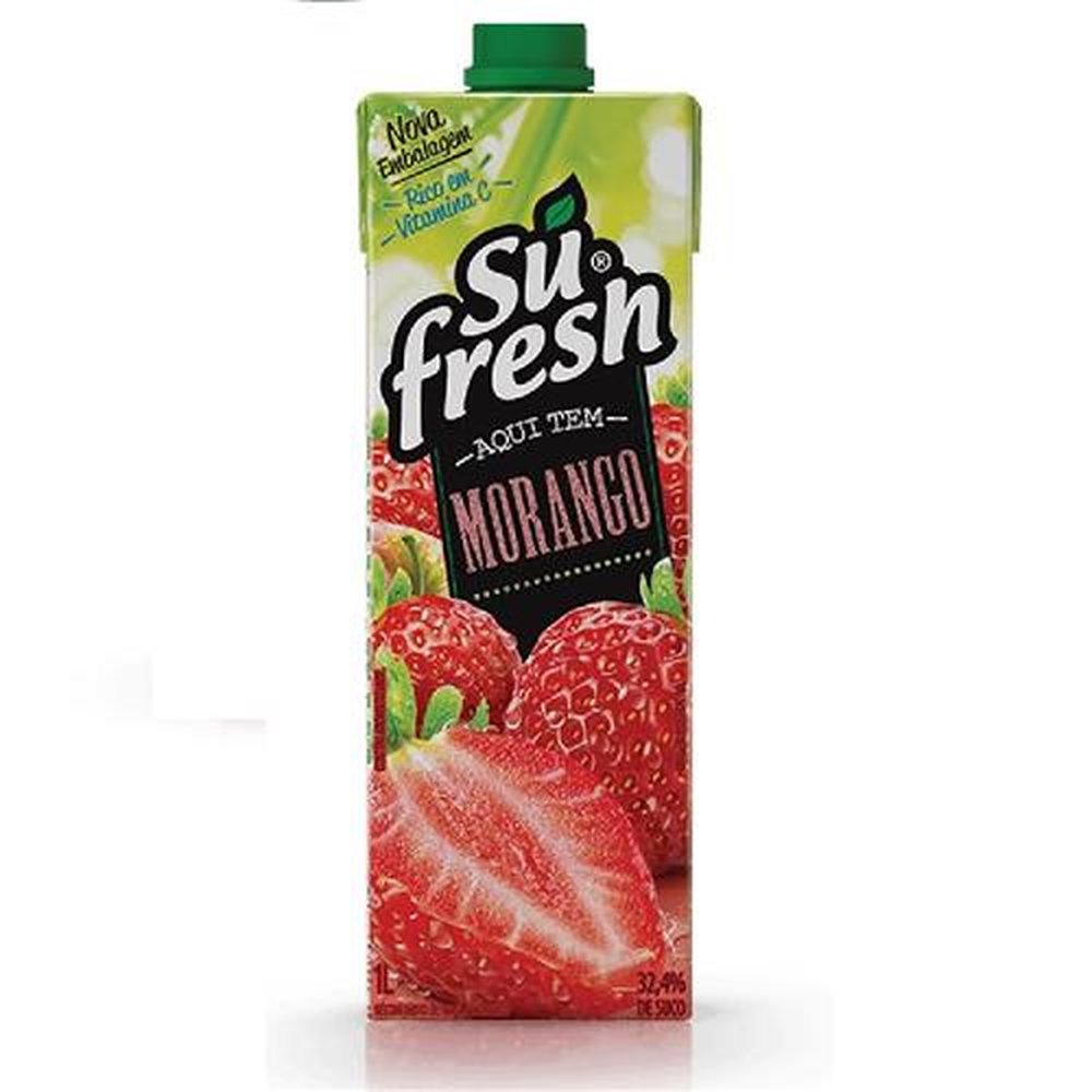Bebida Sufresh 1l Morango