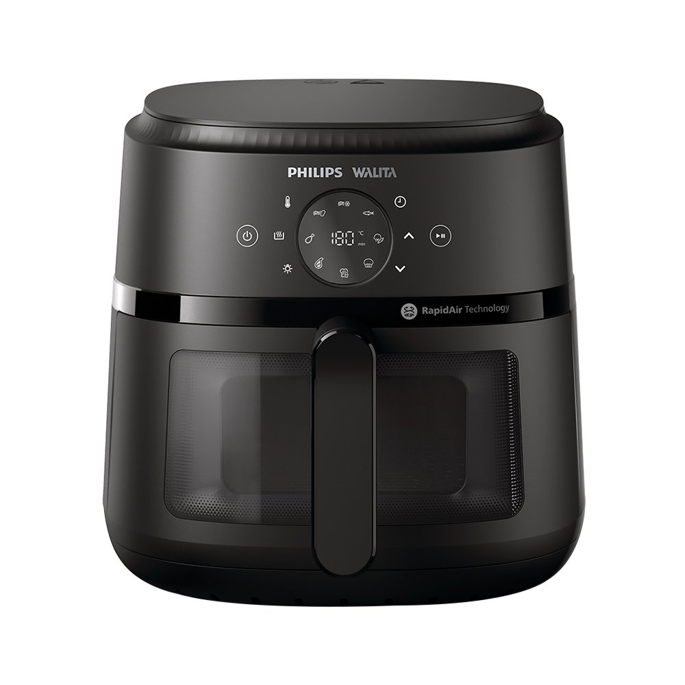 Fritadeira Air Fryer Philips Walita Serie 2000XL NA230/09 - 1700W, Preto, 220V