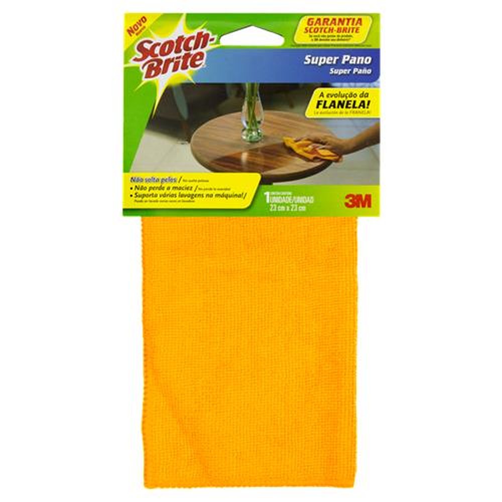 Scotch Brite Pano Flanela Microfibra Unitario-Un/1