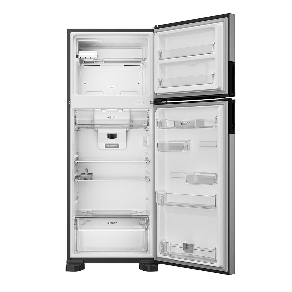 Geladeira/Refrigerador Consul CRM53MKBNA 455 Litros - Frost Free, 2 Portas, Inox, 220V