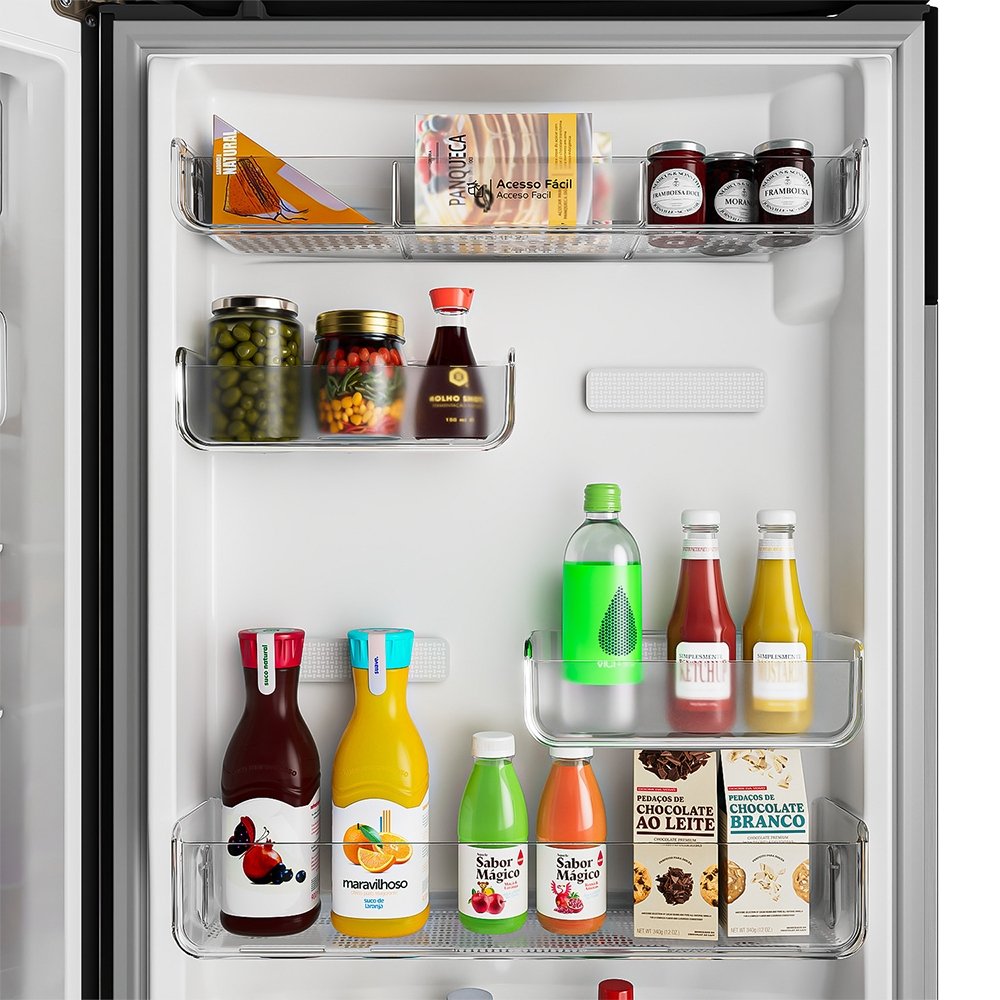Geladeira/Refrigerador Consul CRM53MKBNA 455 Litros - Frost Free, 2 Portas, Inox, 220V