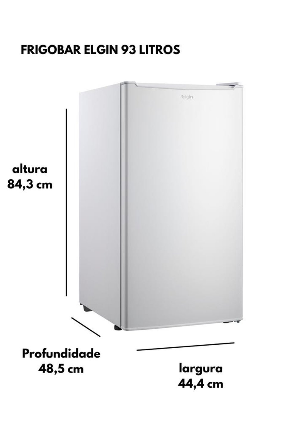 Frigobar Elgin 93 Litros 127V