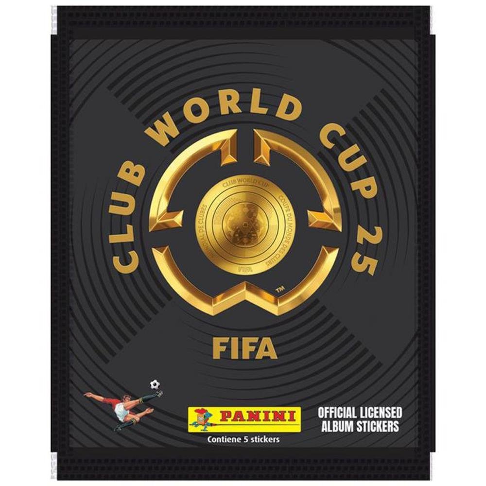 Figurinhas Mundial De Clubes 2025 Envelope Com 5 Pacotes (250 Figurinhas)