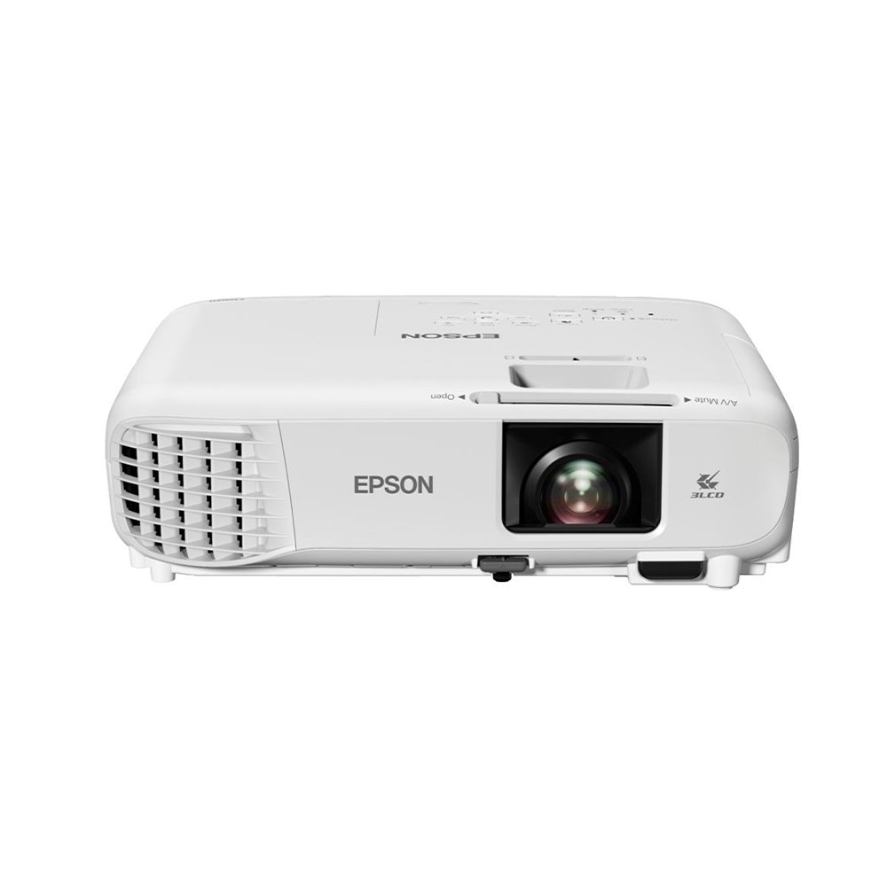 Projetor Epson Powerlite E24 - HD XGA, 3.600 Lúmens, 3LCD, 1 HDMI, Branco, Bivolt