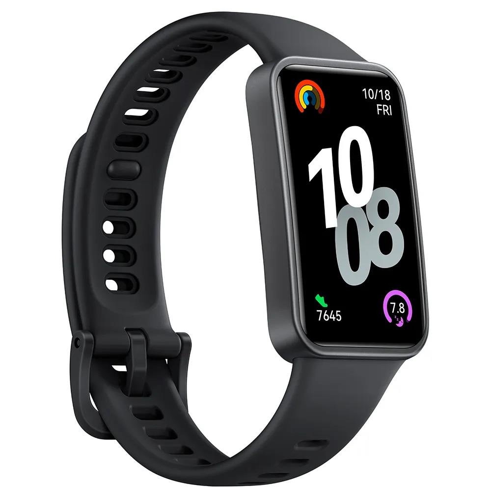 Smartband Huawei Band 10, 14 Dias De Duração Da Bateria, Trusleeptm, Compatível Com Ios E Android Preto