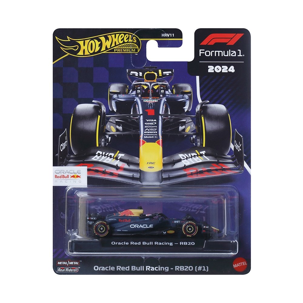 Carrinho Hot Wheels Racing Fórmula 1 Premium HRV11 Sortido