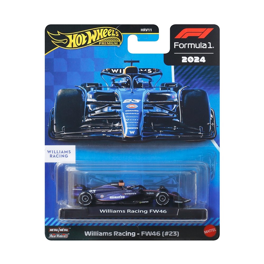 Carrinho Hot Wheels Racing Fórmula 1 Premium HRV11 Sortido
