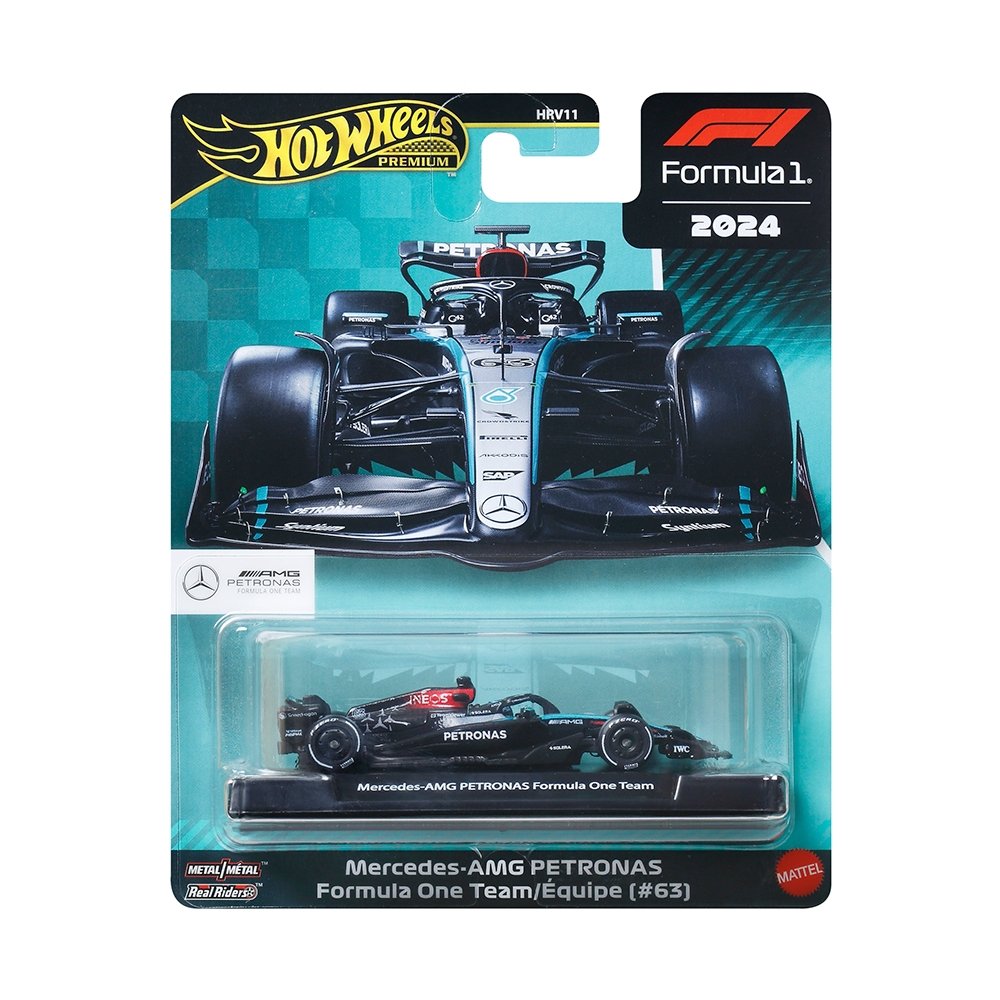 Carrinho Hot Wheels Racing Fórmula 1 Premium HRV11 Sortido