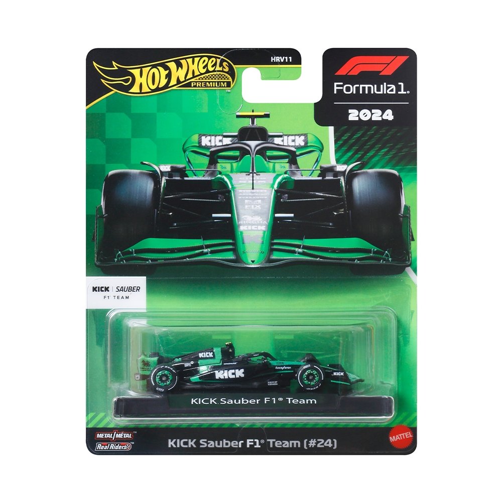 Carrinho Hot Wheels Racing Fórmula 1 Premium HRV11 Sortido