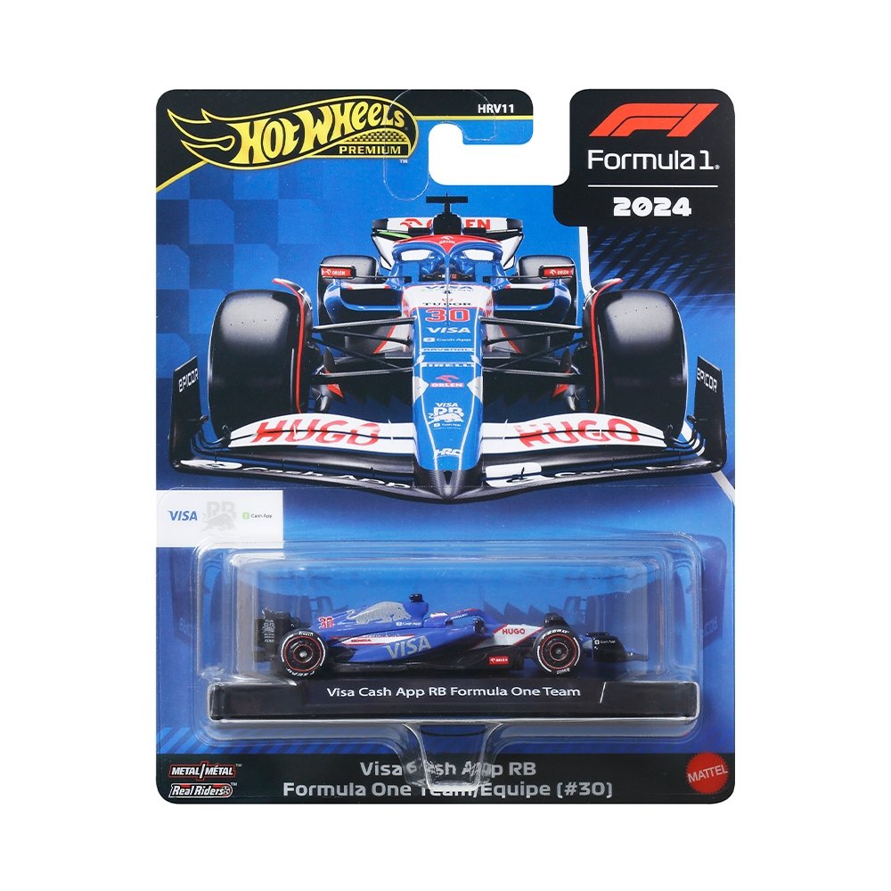Carrinho Hot Wheels Racing Fórmula 1 Premium HRV11 Sortido