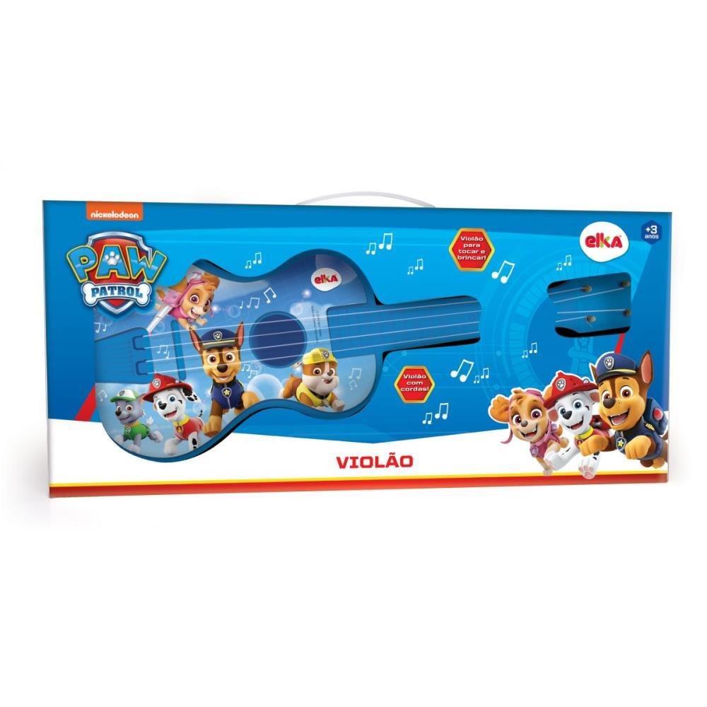 Instrumento Musical Patrulha Canina Violão Infantil