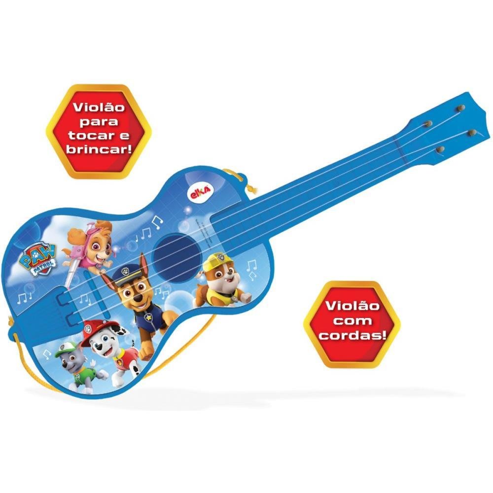 Instrumento Musical Patrulha Canina Violão Infantil