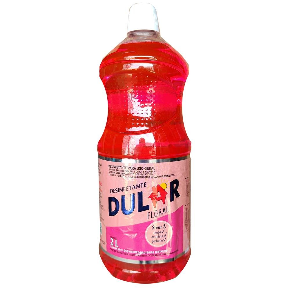 Desinfetante Dular Floral 2 Litros - Embalagem 8X2 Lt | Martins Atacado