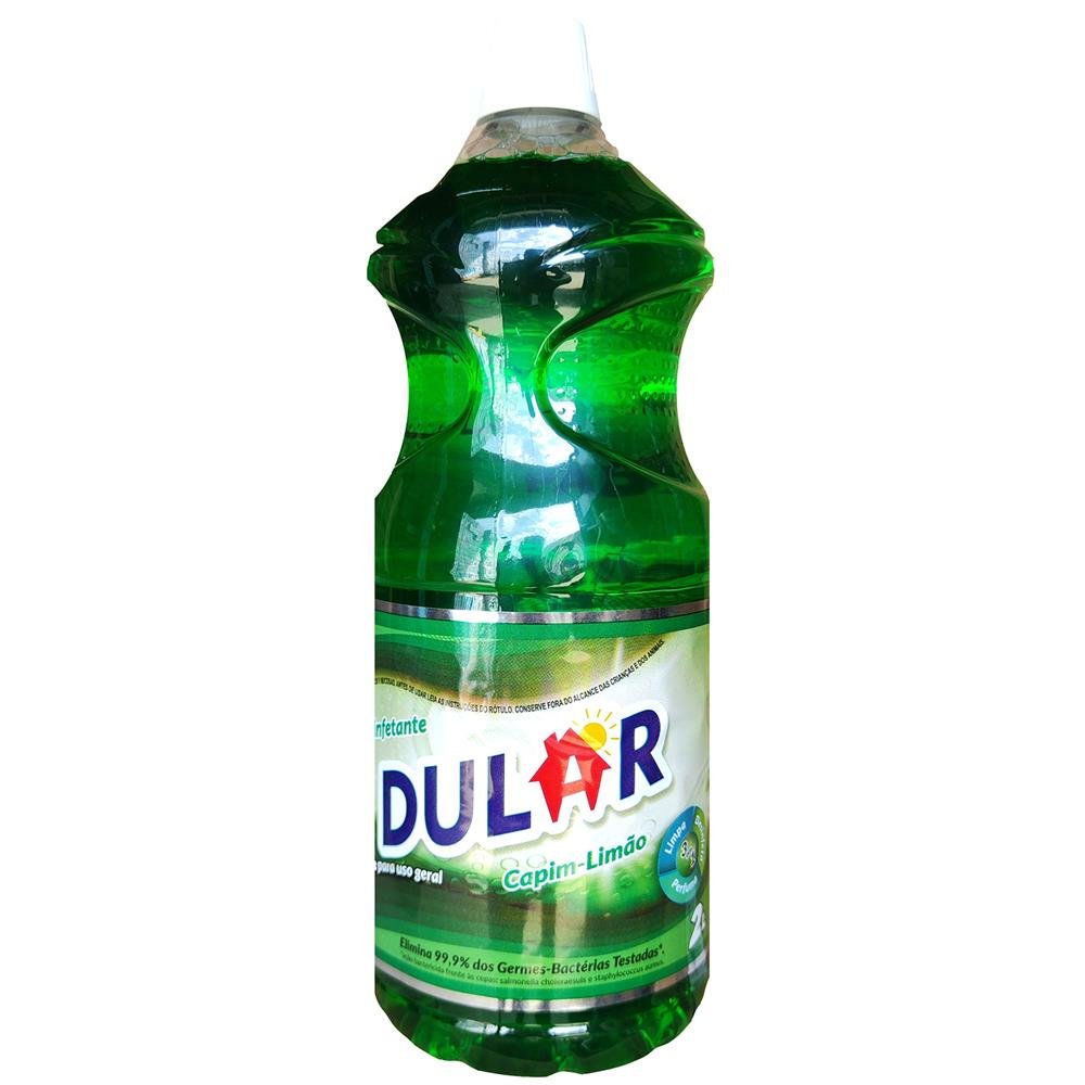 Desinfetante Dular Capim Limao 2 Litros - Embalagem 8X2 Lt | Martins ...