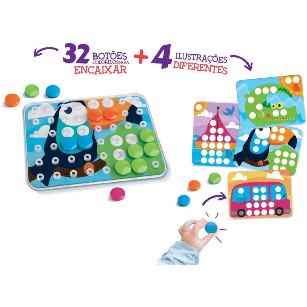 Brinquedo Para Bebê Encaixe Cor